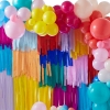 Σετ διακόσμησης με πολύχρωμα μπαλόνια και streamers