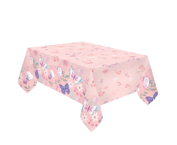 Picture of Table cover - Pastel butterflies