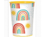 Picture of Paper cups - Retro rainbow (8pcs)