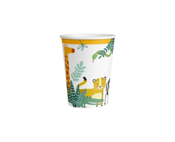Picture of Paper cups - Get wild (8pcs)