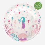 Picture of Paper plates - Mermaid