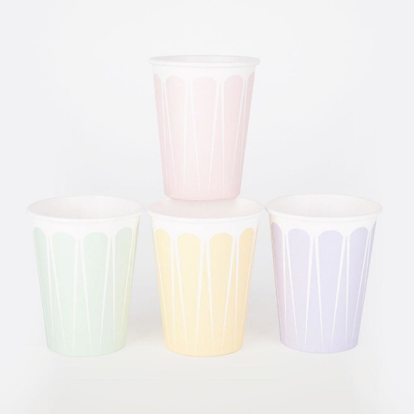 Picture of Paper cups - Pastel (8pcs)