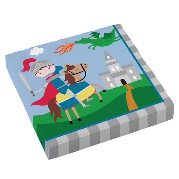 Picture of Paper napkins - Knight (20pcs)