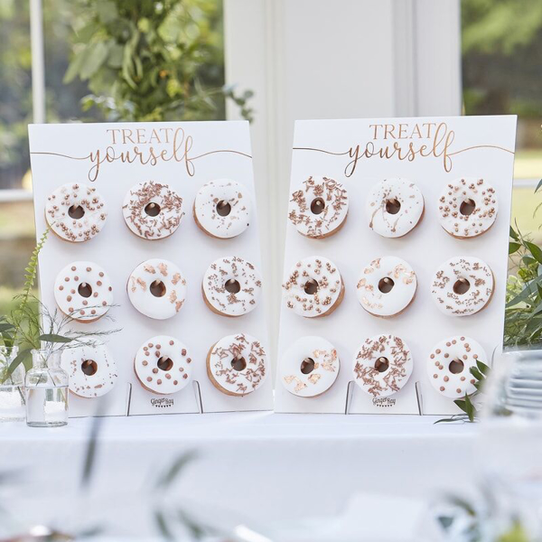 Picture of Double donut wall - Rose gold