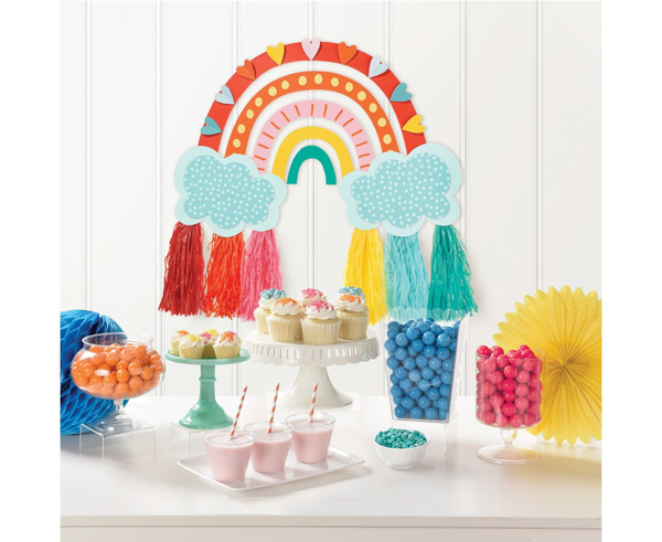 Picture of Wall decorating kit - Retro rainbow