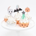 Θήκες και διακοσμητικά για cupcakes - Halloween  (Meri Meri)