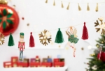 Picture of Christmas paper garland - Nutcracker