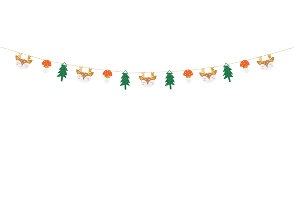 Picture of Paper garland - Forest