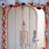 Picture of Hanging decoration - Skeletons large (3pcs)  (Meri Meri)