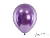 Σετ μπαλόνια μοβ glossy (10τμχ)