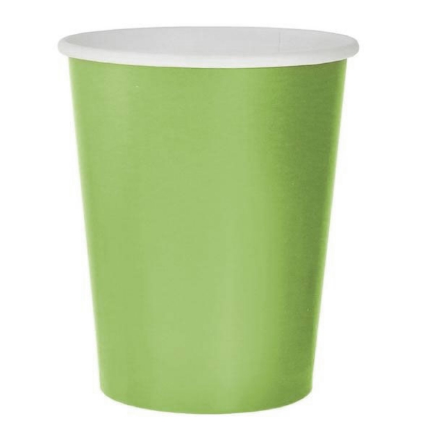 Picture of Paper cups - Green (14pcs)