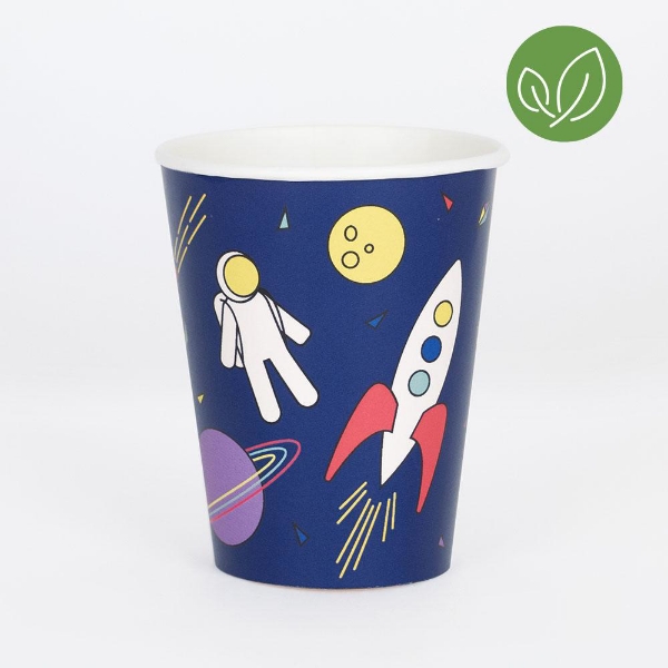 Picture of Paper cups - Space (8pcs)