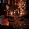 Picture of Tealight candles - Pumpkins (3pcs)