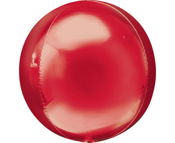 Μπαλόνι foil στρόγγυλη μπάλα κόκκινο