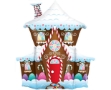 Εικόνα της Μπαλόνι foil Gingerbread house