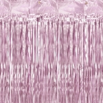 Ροζ ματ διακοσμητική κουρτίνα (0,90μ x 2,50μ)