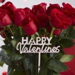 Picture of Valentines Flower Bouqet Decoration
