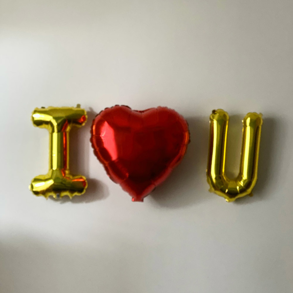 Picture of Foil balloons kit - I ❤️ U