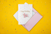 Picture of Card with enamel pin Happy birthday! 
