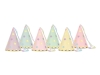 Picture of Party hats - Pastel Stars (6pcs)
