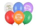 Σετ μπαλόνια - Happy Birthday to you πολύχρωμο (6τμχ)