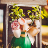 Picture of Mini flower vase - Emerald