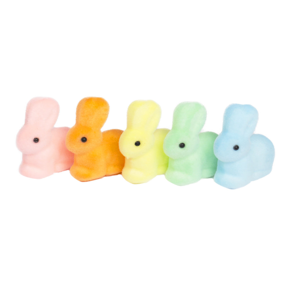 Picture of Bunny pastel table decorations (5pcs)