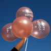 Σετ μπαλόνια - Happy Birthday ροζ χρυσό (5τμχ)