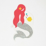 Picture of Party invitations with envelopes - Mermaid (8pcs)