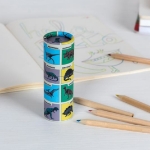 Picture of Set of 12 coloured pencils - Dinosaur