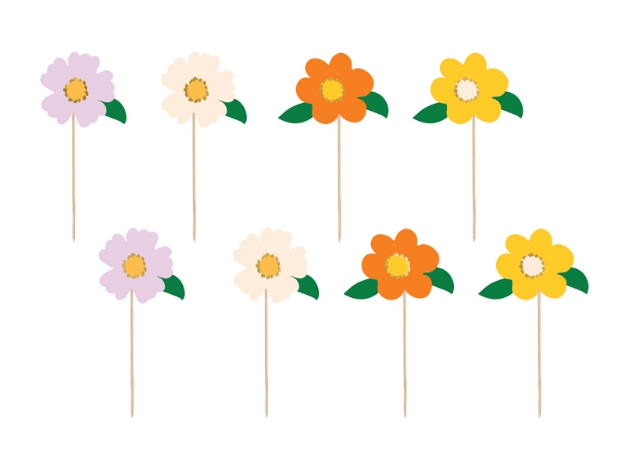 Διακοσμητικά sticks - Λουλούδια