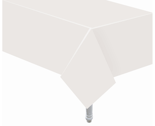 Picture of Paper table cover - White 