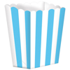 Picture of Pop corn boxes blue stripes (5pcs)