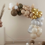 Picture of Balloon garland (gold glossy, brown , sand)