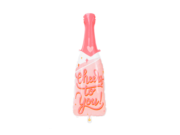 Picture of Foil balloon Bottle shaped - Cheers to you