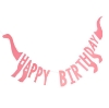 Picture of Paper garland - Dinosaur pink
