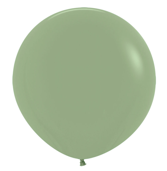 Picture of Round balloons dusty green (50cm)