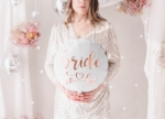 Picture of Foil balloon Bride to be  white