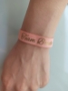 Picture of Wrist Band - Team Bride coral