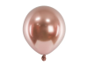 Mini μπαλόνια - Ροζ χρυσό glossy (10τμχ)