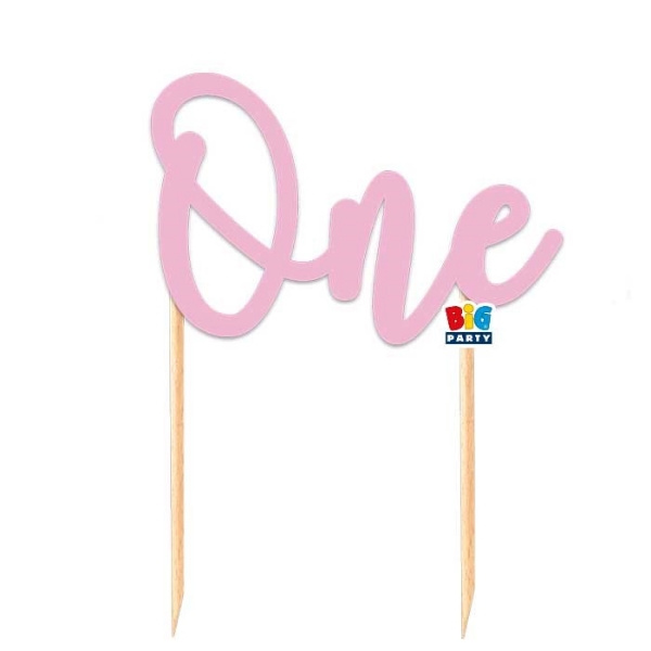 Picture of Cake topper - One pink