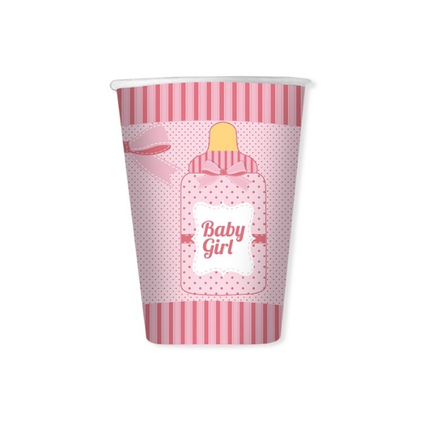 Picture of Paper Cups Baby Girl (8pcs)