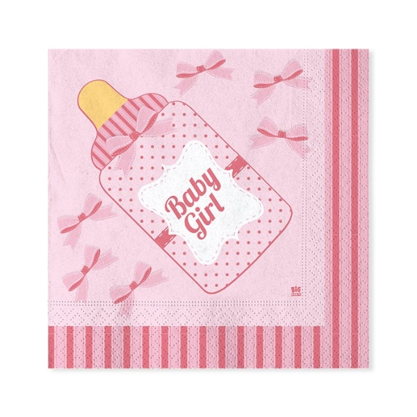 Picture of Napkins Baby Girl (20pcs)