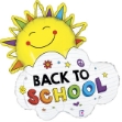 Εικόνα της Μπαλόνι Foil ήλιος - Back to school