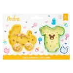 Picture of Cookie cutters- Baby bodysuit & carriage