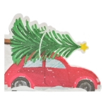 Χαρτοπετσέτες - Αυτοκίνητο με Χριστουγεννιάτικο δέντρο (16τμχ)