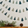 Picture of Christmas garland Green Christmas Tree Garland