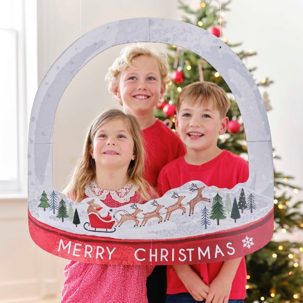 Χριστουγεννιάτικο προσωποποιημένο κάδρo για φωτογραφίες 