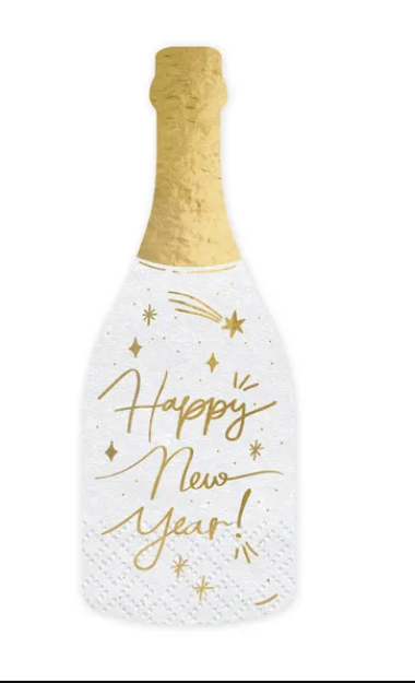 Picture of Champagne Napkins - Happy New Year (20pcs)