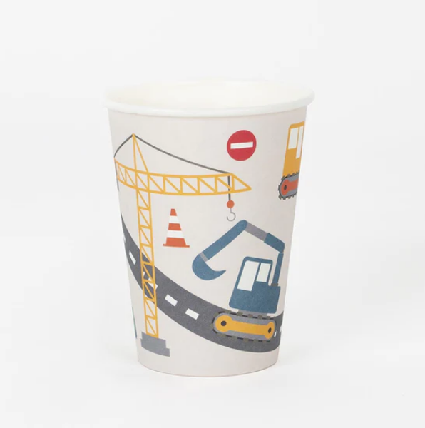 Picture of Paper cups - Construction (8pcs)